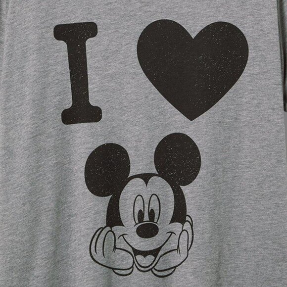 ❤️NWT VINTAGE TORRIID DISNEY TOP - I LOVE MICKEY MOUSE KNOTCH TEE - PLUS SIZE - Picture 2 of 13